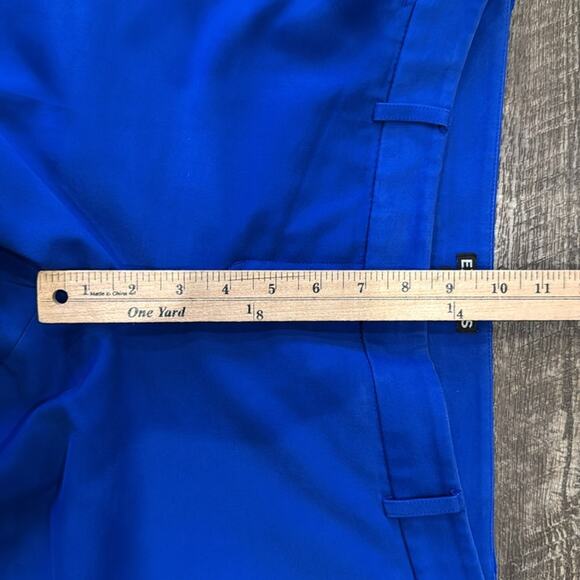 Express Women's Columnist Low Rise Slim Ankle Pant Cobalt Blue Size 6 - Picture 5 of 11
